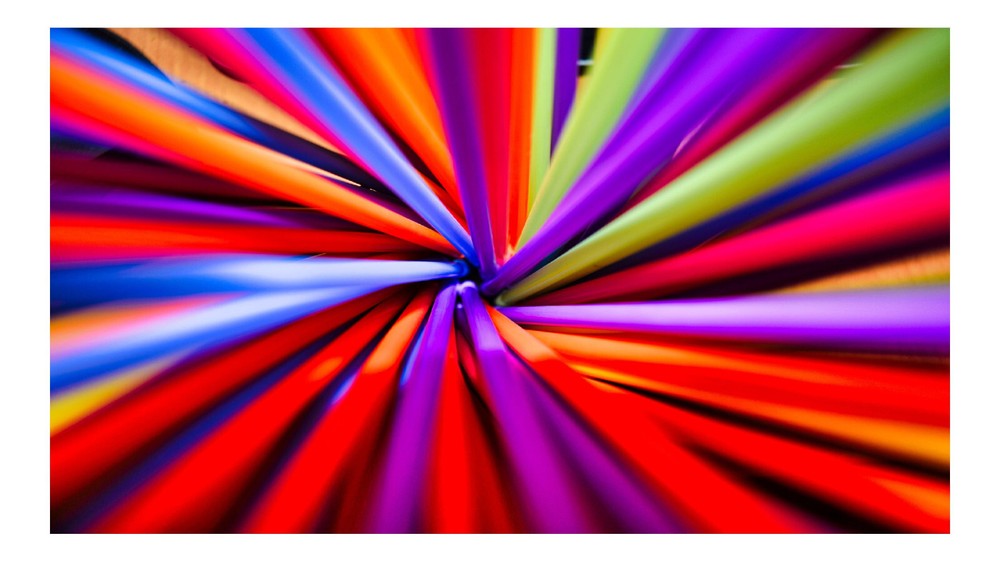 Colorful Straws, High Resolution Image, Many Formats, TV Art