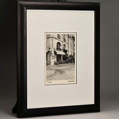 CONNIE BEGG Original Vintage Signed Paris Cafe Europe Cityscape Photograph Print