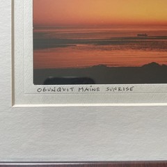 Ogunquit Maine Sunrise Fontaine Photography Signed Original