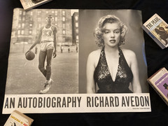 An Autobiography – Richard Avedon – 2 Sided Poster Promoting !993 Book Release,