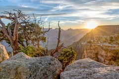 Landscape Photography Print – Sunrise Over the Grand Canyon Arizona 5×7 Print