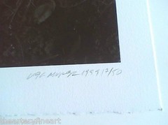 VIK MUNIZ ‘Shovel’, 1999 from ‘Pictures of Soil’ SIGNED Photograph Print 29″x23″
