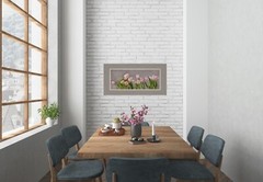 Floral Print Of Pink Tulips wall art print floral photography home decor
