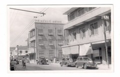 16705 – Photo Postcard * Bangkok New Road with Princess Hotel * 1950s Vintage