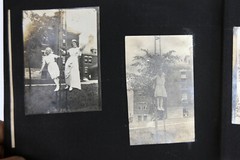 Antique Photo Album PA Conneaut Lake Pennsylvania Nurse Pets Horses Women