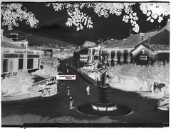 Saint-Jean-Pied-De-Port, Glass Photo Plate, Black & White Negative 11×15 CM