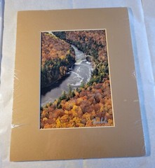 Tom Buchkoe original aerial photo Tahquamenon Falls.MI – 8 x 10 w/matte
