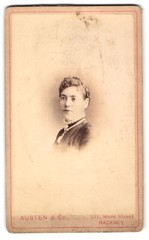Photograph Austen & Co., Hackney, 232 Mare Street, Studio Portrait of a Young