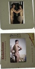 130 Mixed Male Nude Model Subjects Original Studio 35mm Slides-1970’s-1980’s