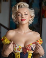 12pcs marilyn monroe 8*10 photo print iconic hollywood actress poster wallart