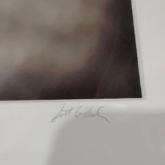 Custom Matted Photography by Scott Wheeler. Blk/White Rocking Horse