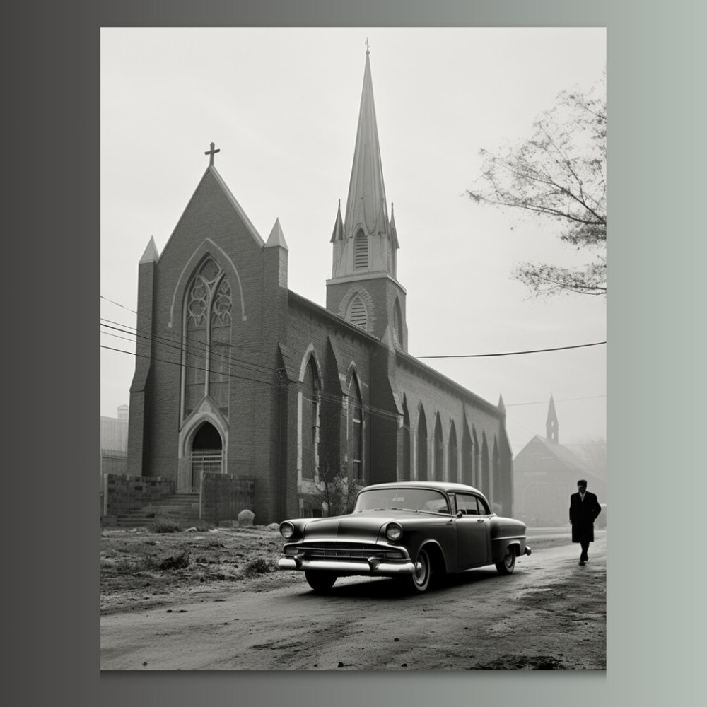 Signed Print «Gloomy Sunday» 20×30 Mounted