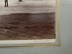 2 Album Photo by Giacomo Brogi Circa 1870 Naples Napoli Italy 25x19cm (7+8)
