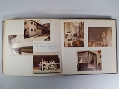 Travel Album with Photos, Postcards & Travel Documents: Lake Garda 1973, Budapest 1974