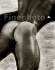 1995 Original SERGIO Nude Male Butt Sun Tan Body Art By THOMAS LIDGE Photo 8×11