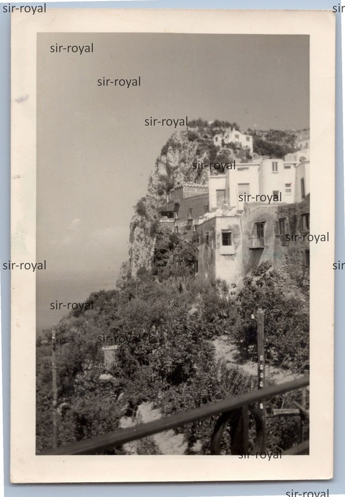 Capri 1950s – Highest Place on the Island – Italy – Photo 6x9cm