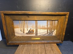 Don Schimmel Signed & Numbered Photography Cowboy «Aspen Meadow,Springtime.»