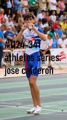 MALE PORTRAIT #1124-341- athletes series-track & field – free shipping in usa