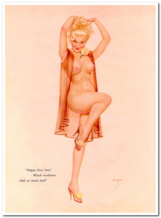 Playboy Vargas Vintage PinUp Girls Photo Art Prints Year 1961 (8×10 inches)