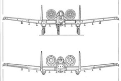 Collection of black and white drawings, aircraft plans:775 images in JPEG format