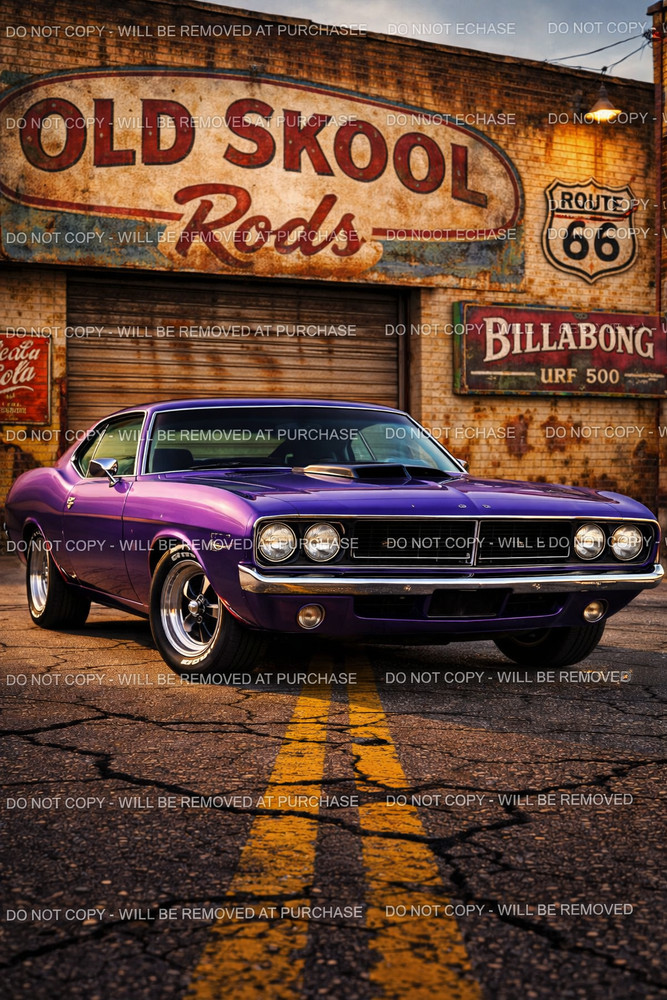 CUDA Photo Digital Product Image Picture Background print BARRACUDA 0.99 MOPAR