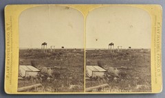 F Jay Haynes, Northern Pacific Railway / Indian Burial Ground 587 Stereoview