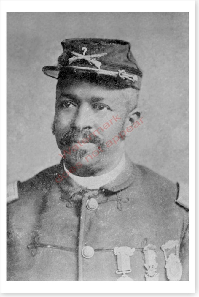 Civil War African American Congressional Medal of Honor Christian Fleetwood