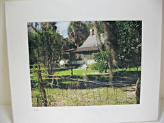 MATTED PHOTOGRAPHY Rustic Farmhouse Color Photo AP 12×15 Color by Larry Santucci