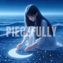 The Girl and Her Moon #040 AI Digital Art Image w/ Abstract Riddle Philosophy