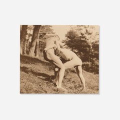vtg 1894 Male Collotype Koch & Rieth Der Act Freilicht Classic gay fine art #40