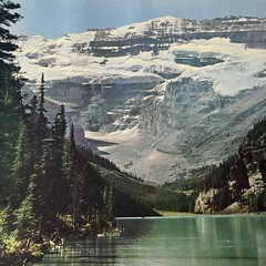 Lot Of 2 1960’s Don Harmon Signed ‘Lake Louise’ Photograph Large 21”x16”