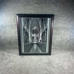 St Patricks Cathedral Photo Print Framed B&W Architecture Decor