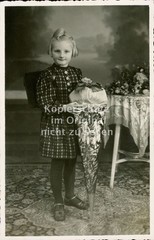 17x PHOTO School Bag, First Day of School, Boy, Girl, Enrollment ~1920-1950 AS66