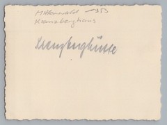 Mittenwald 1953 – Kranzberghaus – Old Photo 1950s