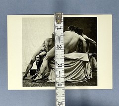 Max Koch & Otto Rieth Nude Study Der Act 1890s Fotofolio Art Print Card 4”x6”
