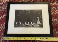 Maria Ratschitz Mission CEMETERY, South Africa, Framed, Signed B&W Photograph