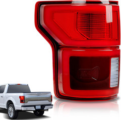 LED Tail Lights Compatible with Ford F150 2018 2019 2020 with Blind Spot Left Dr