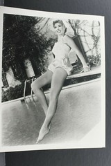 Dolores Gray Swim Suit Pin Up – 8×10″ Photo Print-Vintage L1167D