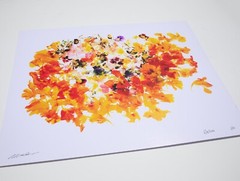 Edible Flowers – 17″ x 22″ Fine Art Photography Print- Abstract Food Photography