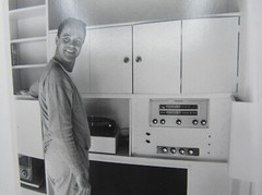 1956 photograph Jack Lemmon at home Roger Marshutz Photoplay Magazine stamp
