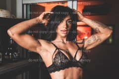 Lot x 11 Art Photography 5x 7, 8×10 Glamour fitness lingerie Model Verona #3