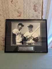 Ted William And Carl Yastrzemski Frame Picture
