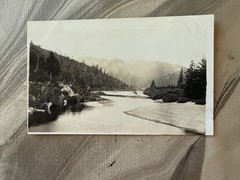 Original Russian River Guerneville Vintage Black and White RPPC Nydegger’s Beach