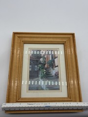 Scanlan Photo In Wood Matted Framed «Steps in Time» in Alsace, France