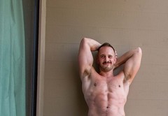 Male Physique Color Print 8.5×11 by Sam Devries – B24