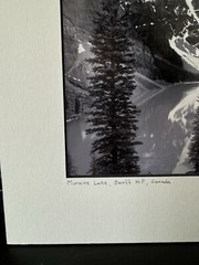 11×14 Photograph Moraine Lake, Banff Matted & Signed By Photographer