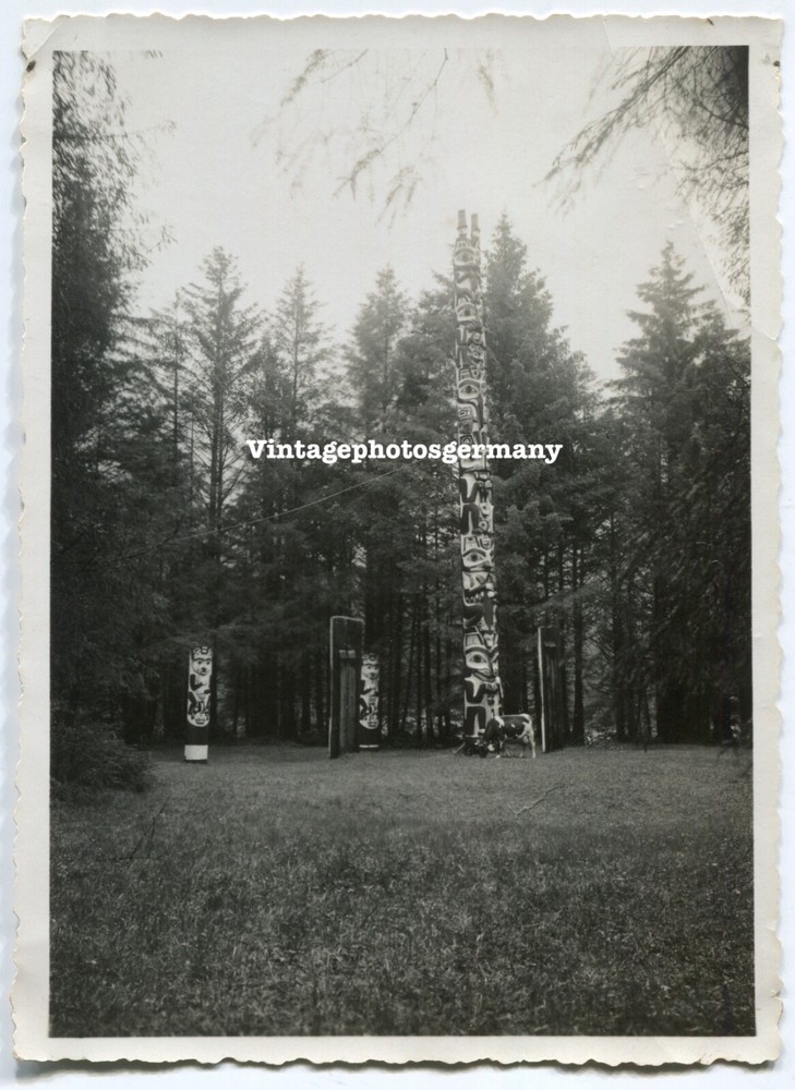 D5110 Foto Nordamerika Totempfahl Indianer First Nations Canada