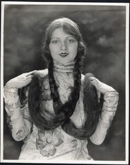LARGER SIZE, „Princess Ileana” Margaret Mayer in romanian costume ZIEGFELD girl