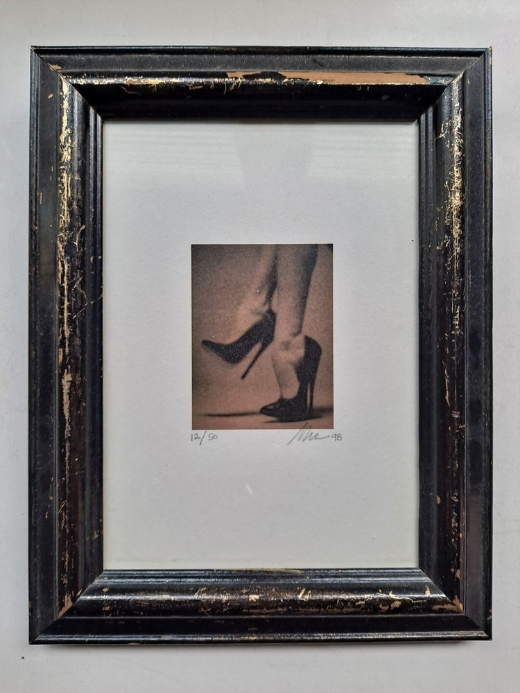 Vintage Original Karl STOECKER Foot Shoe Fetish Art Photograph Photo
