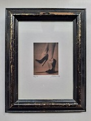 Vintage Original Karl STOECKER Foot Shoe Fetish Art Photograph Photo